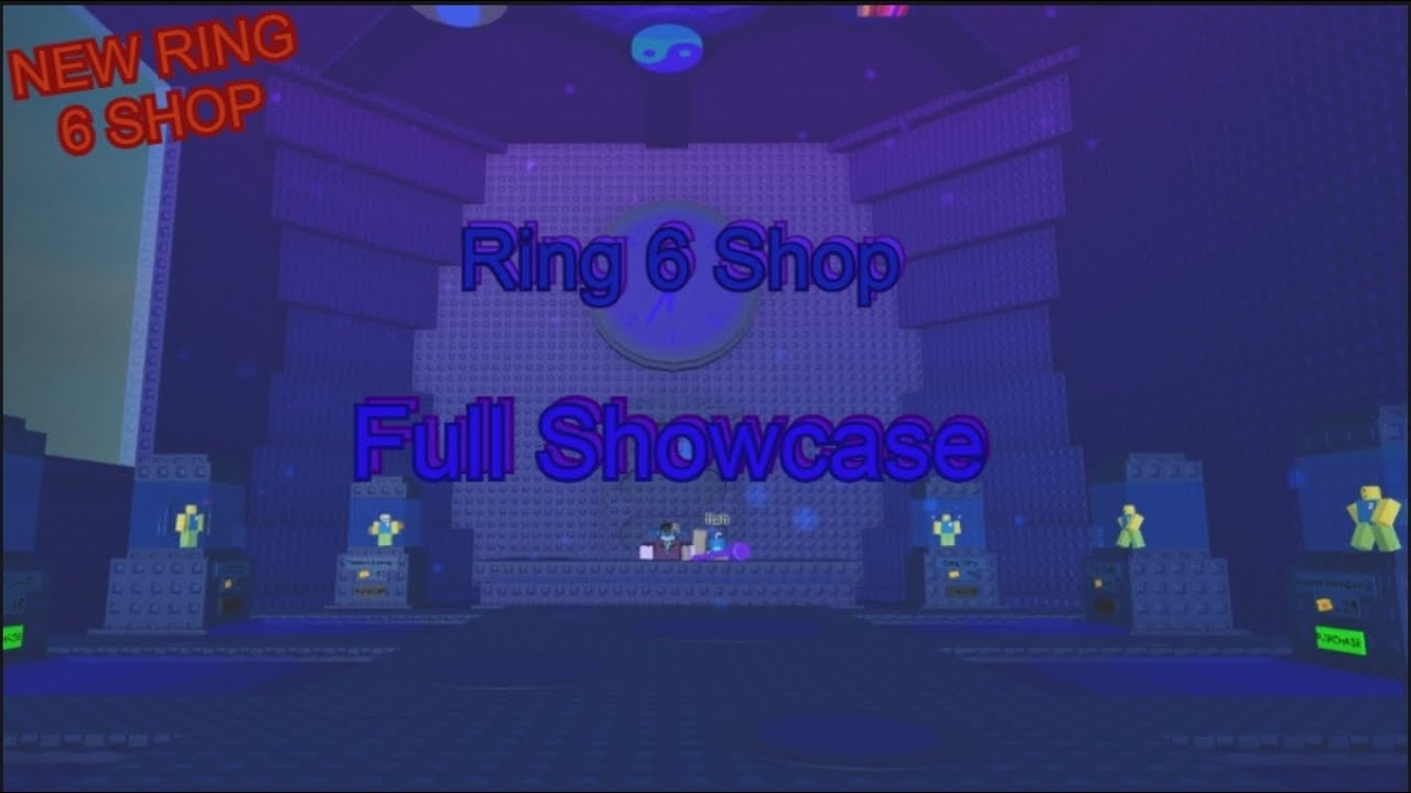 JToH - The Ring 6 Shop (Full Showcase)