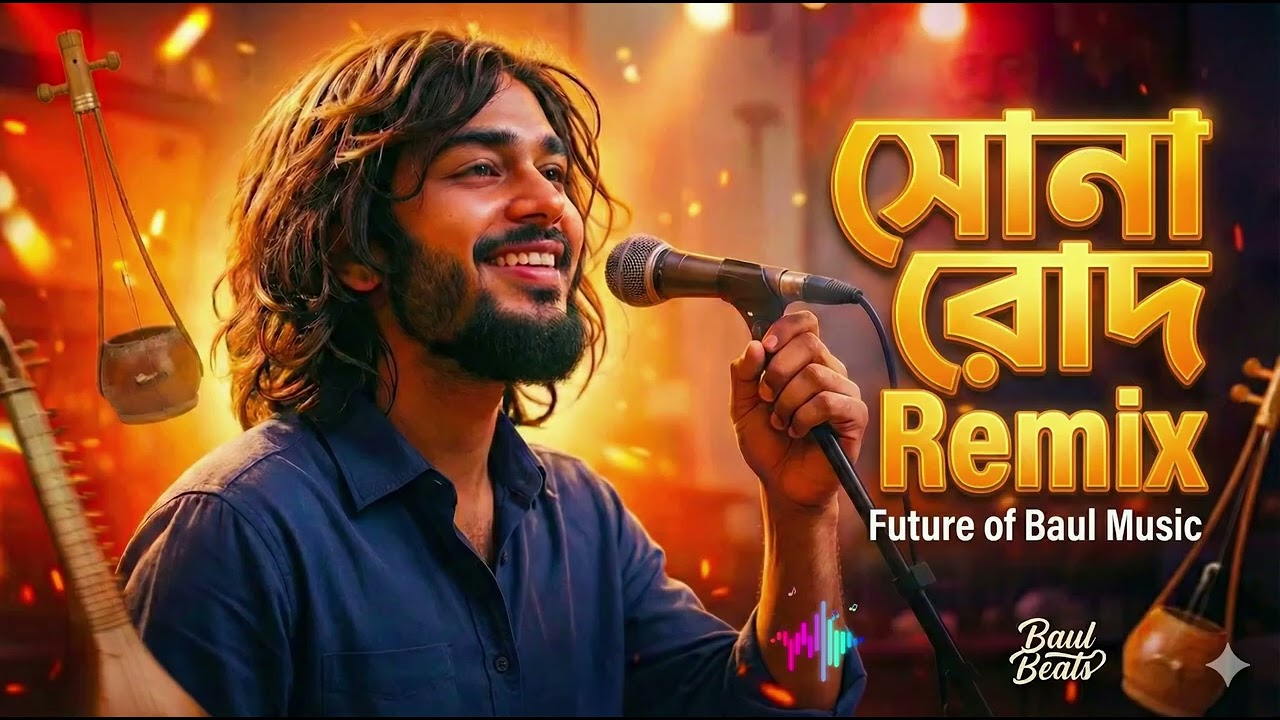 সোনা রোদ Shona Rod Remix - New Bangla Folk Fusion 2026 🇧🇩 The Future of Baul Music - Baul Beats