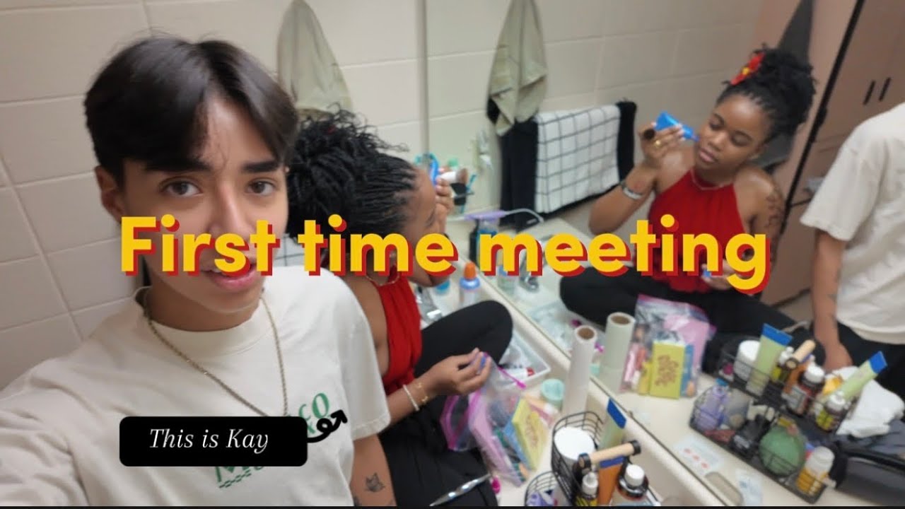 FIRST TIME MEETING AFTER 5 YEARS ( get ready with us to go watch sinners) 