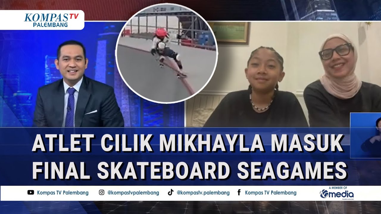 Baru Berusia 11 Tahun! Mikhayla Masuk Final Skateboard Sea Games 2025