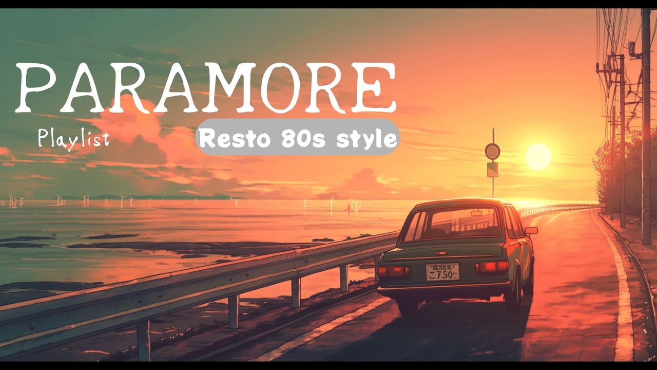 Paramore  Japanese City Pop Playlist |Retro 80s Style