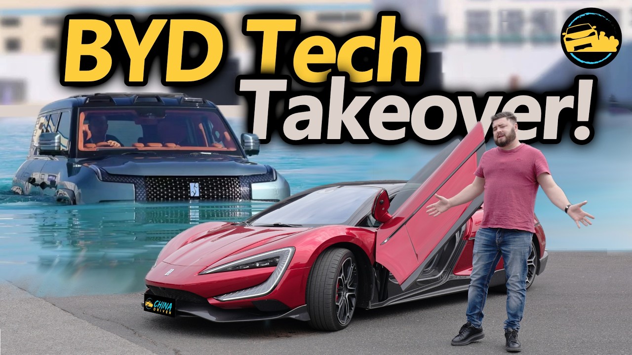 Революционная технология BYD побеждает в гонке электромобилей