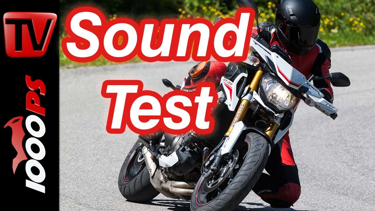 Soundvideo | Yamaha MT-09 Street Rally | 3-Zylinder Motorsound