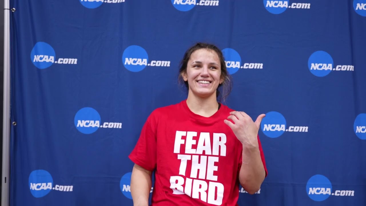 Bella Mir (North Central) 145lbs Semifinals Interview | 2026 NCAA Women's Wrestling Championships