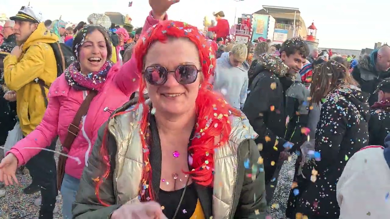 La final Bataille de confettis Carnaval de Granville