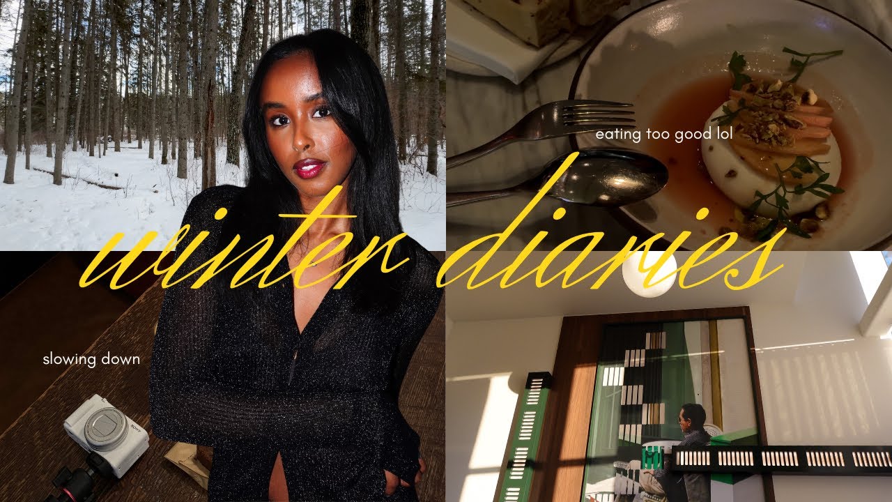 winter diaries: slowing down, learning how to ski as an adult & getting out of my comfort zone