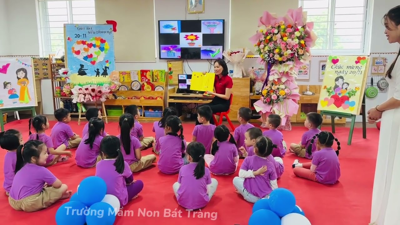Hội thi GVG - Tạo thiệp phát sáng, thiệp chuyển động(ƯDPP STEAM)- MN Bát Tràng- Năm học 2025-2026
