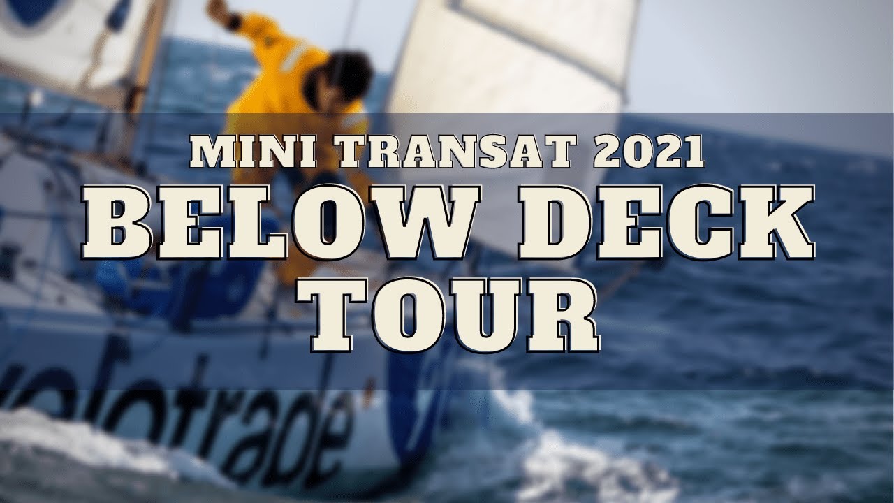 Onboard Velotrade Boat  Mini Transat 2021