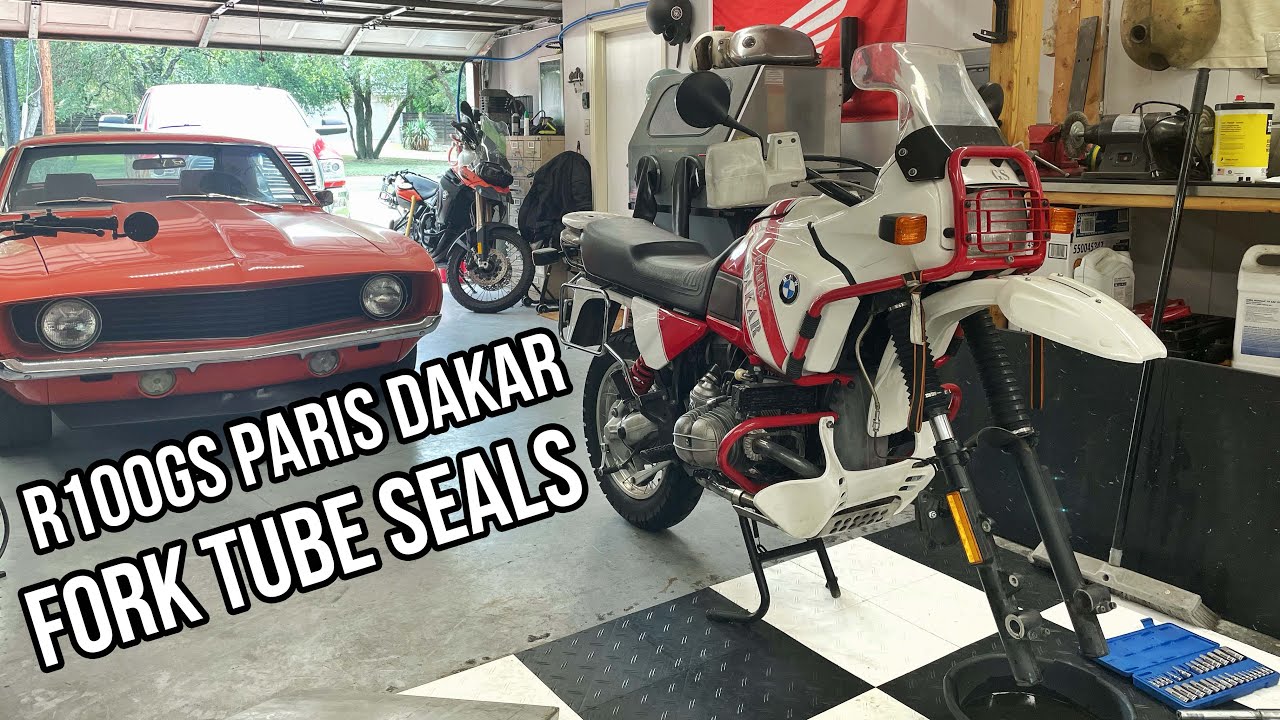 R100GS Paris Dakar forks seals