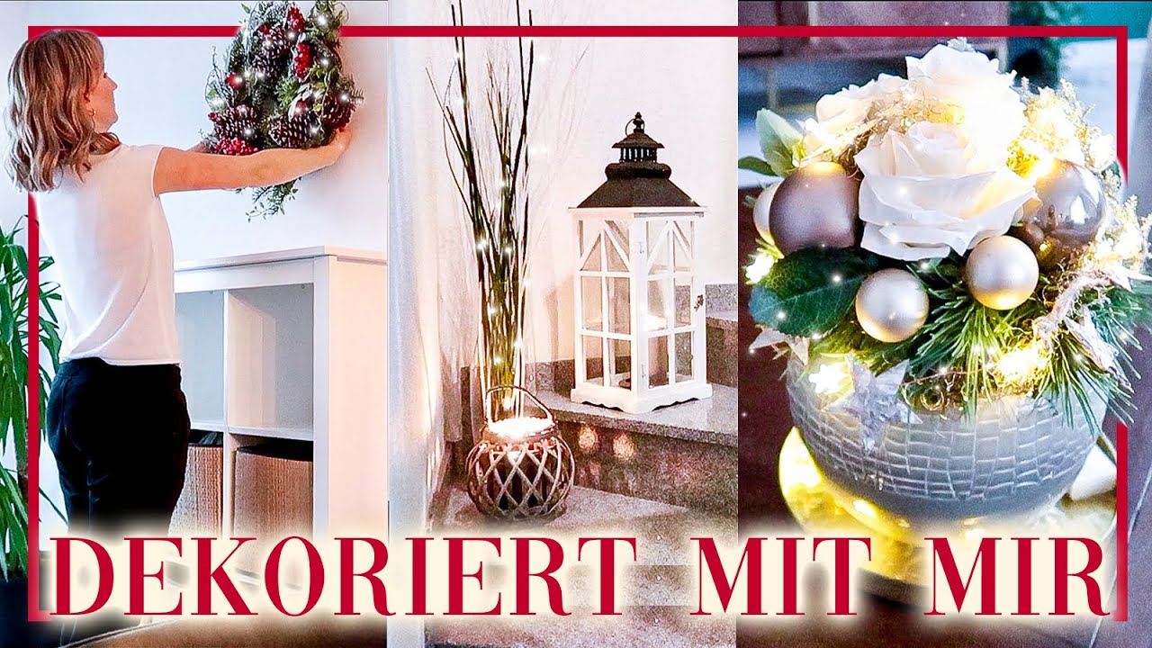 DEKORIERT MIT MIR für WEIHNACHTEN und DIY GEL NÄGEL!