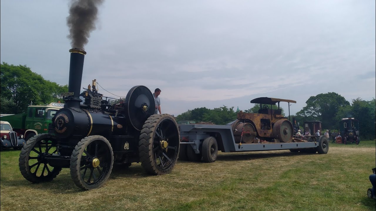 Steam engines at High Weald steam working weekend.