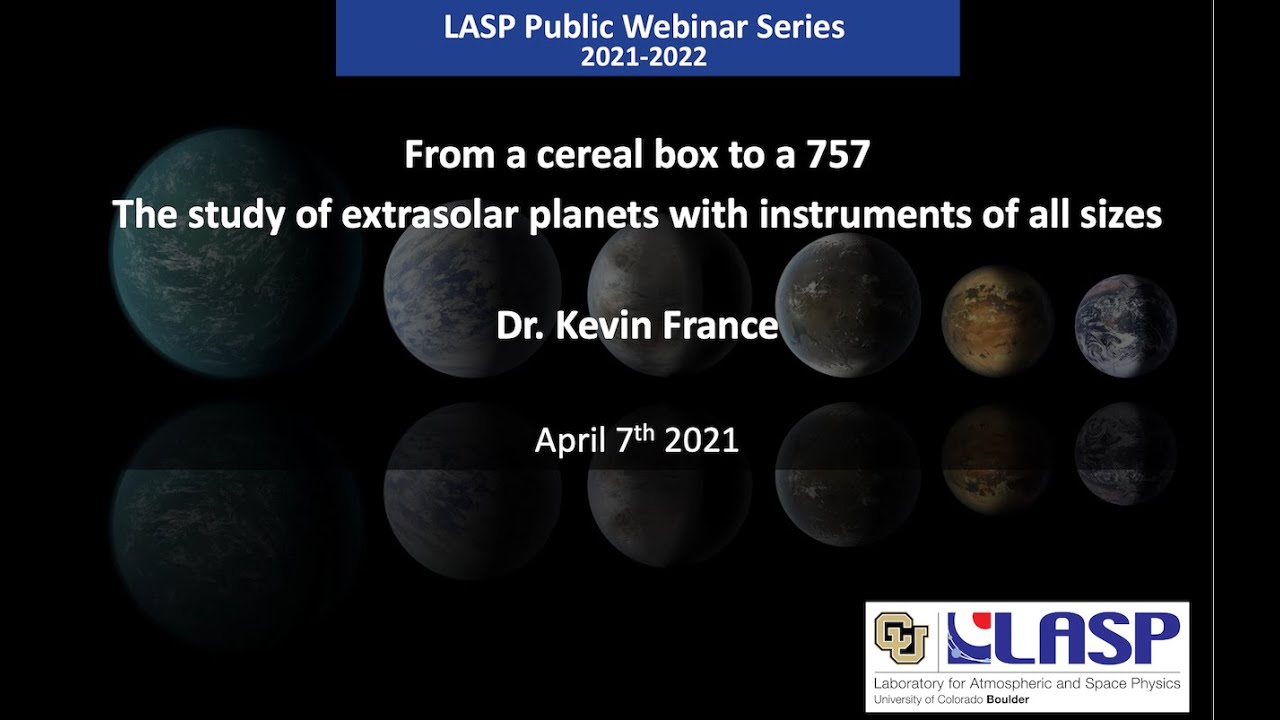 From a cereal box to a 757: The study of extrasolar planets with instruments of all sizes