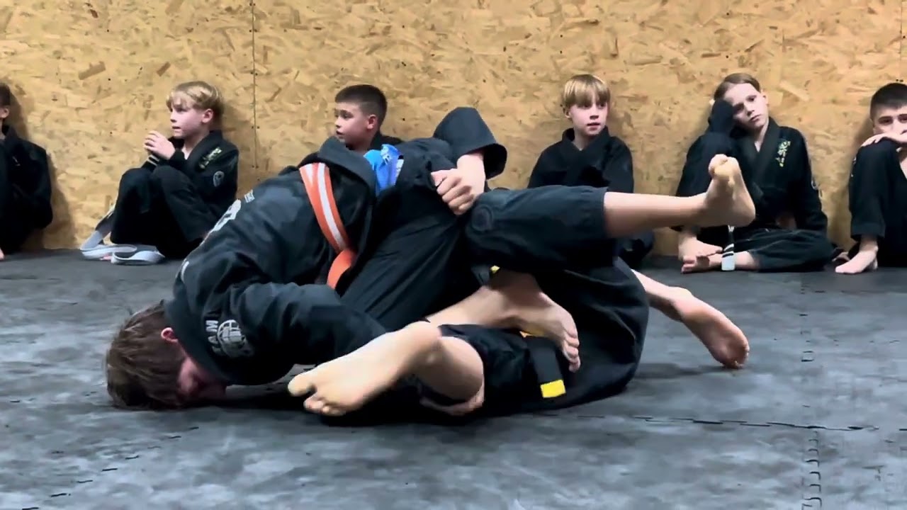 bjj kids fighting | orange belt | 2024