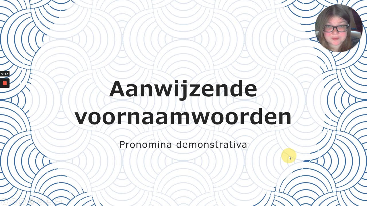Latijn: aanwijzende voornaamwoorden