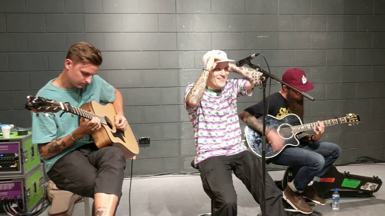 Gold Steps - Neck Deep HMV Acoustic Set Liverpool - 22/08/17