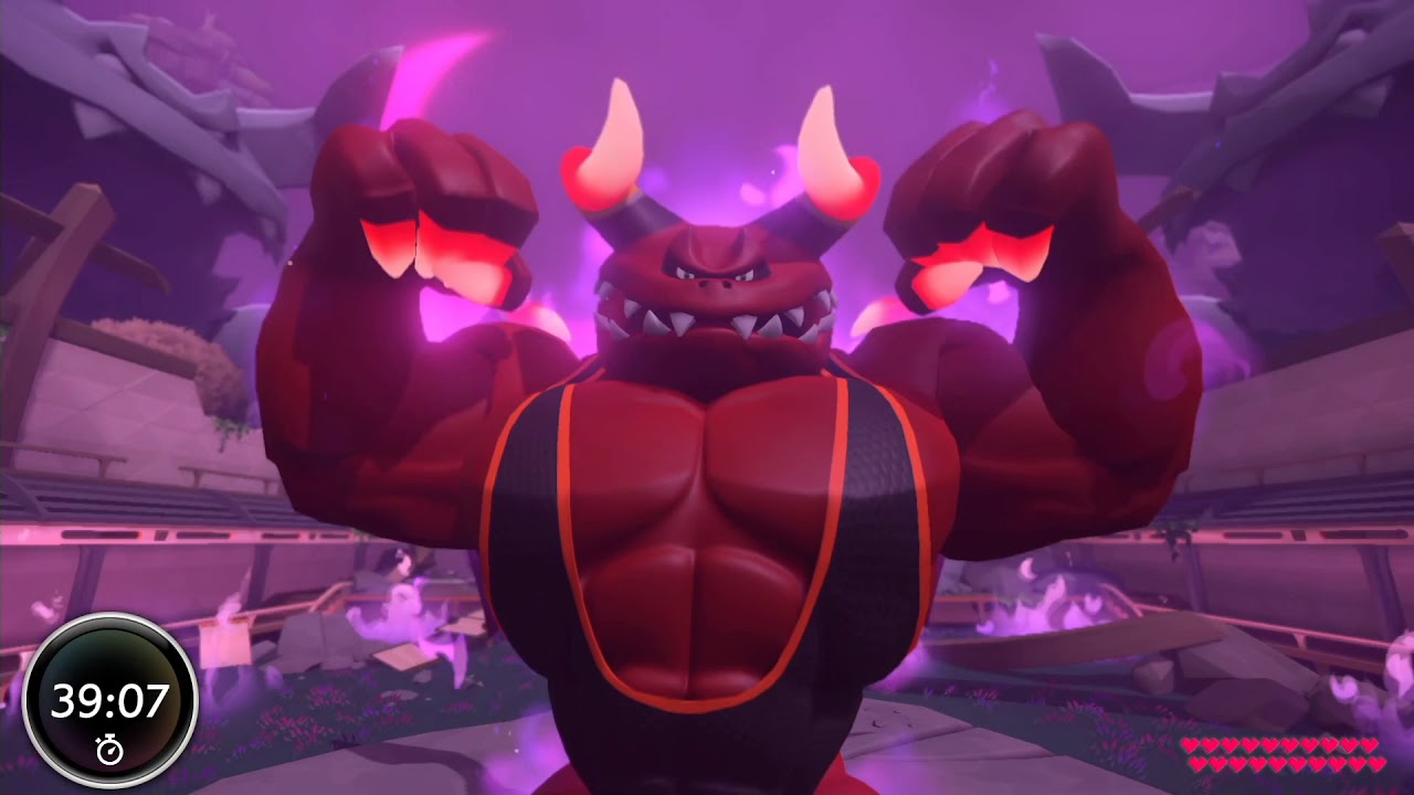 Ring Fit Adventure Extra Fitness Final Boss and Credits