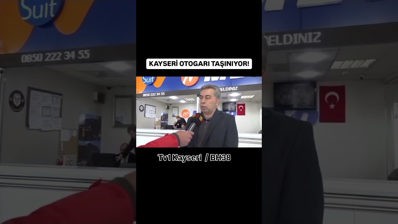 Kayseri Otogarı taşınacak Tv1 Kayseri #kayseri #haber #g&uuml;ndem #sondakika