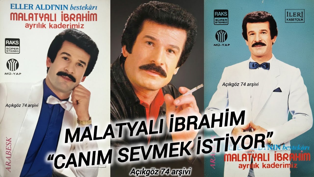 Malatyalı İbrahim - Canım sevmek İstiyor (1987) #arabesk 