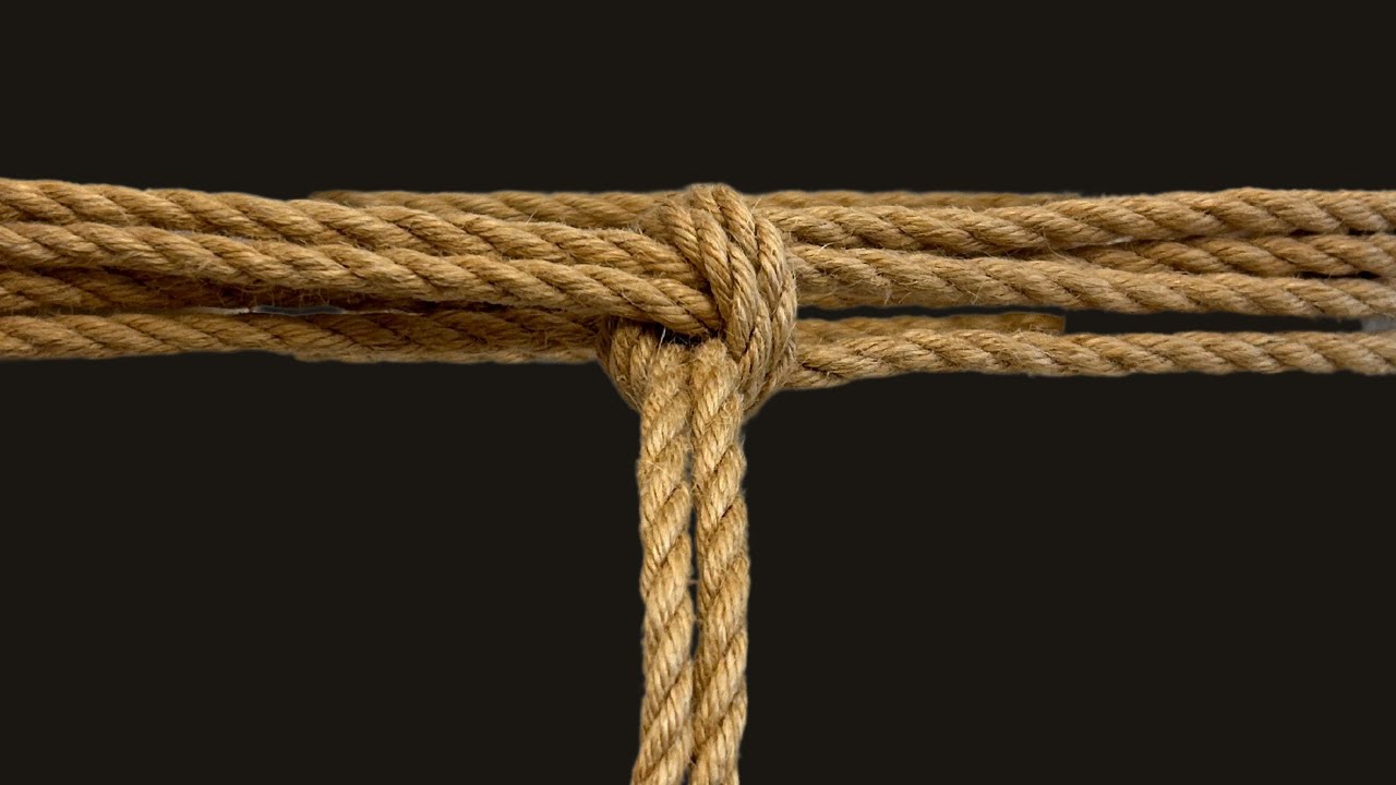 Larks Head Single Column Tie