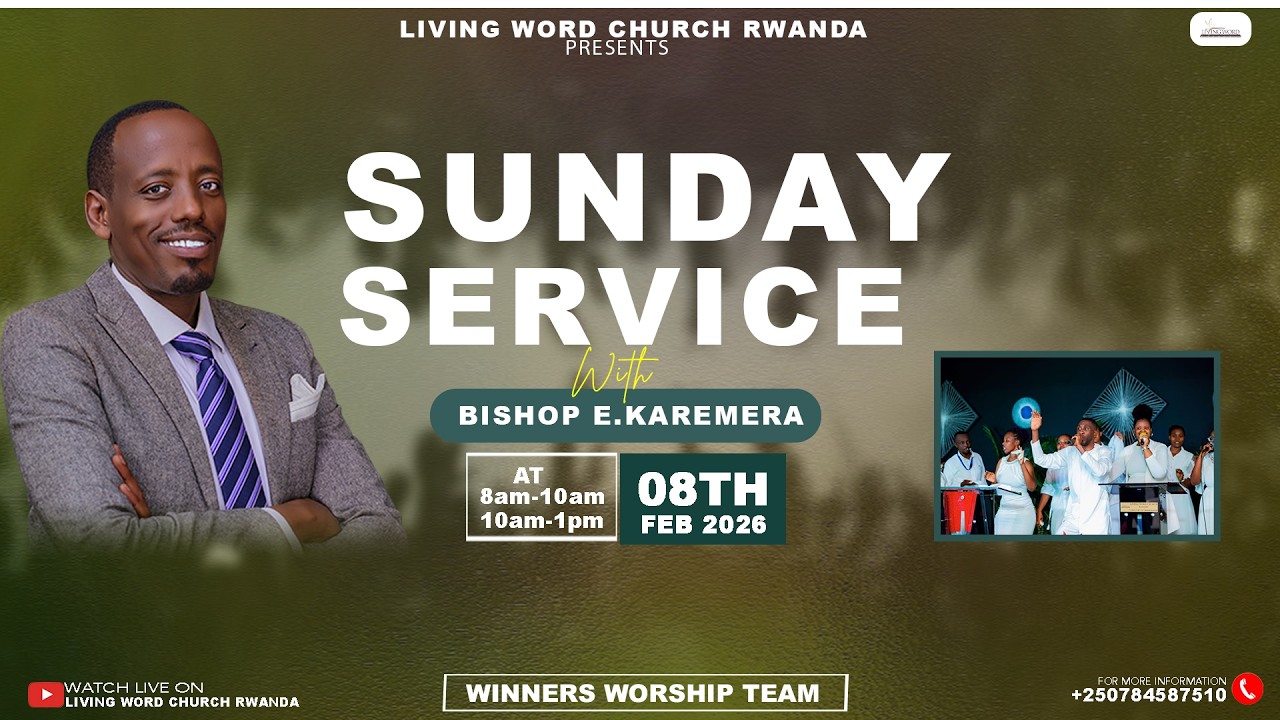 SUNDAY 1st SERVICE//SHIFT MINDEST(GUHINDURA IMITEKEREREZE)//FEB 8, 2026//WITH BISHOP E.KAREMERA