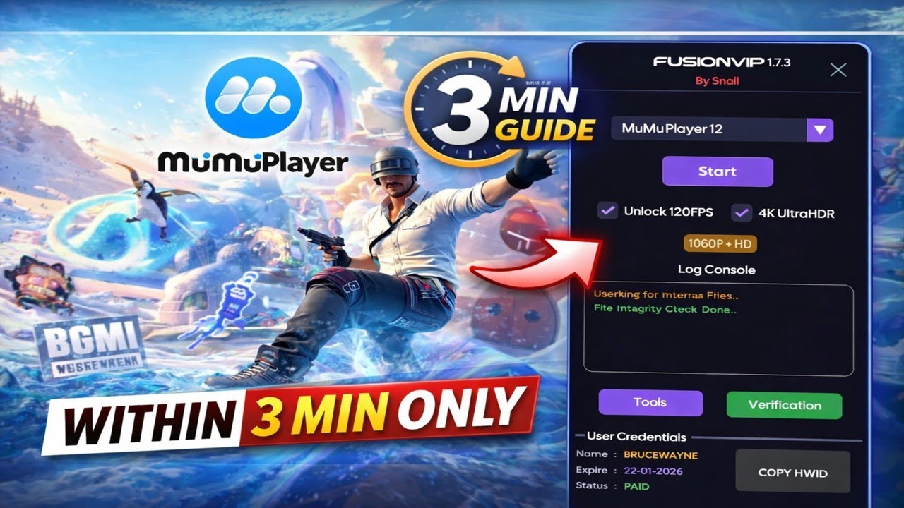 BGMI Emulator Download & Play on PC | MuMu Player | No Ban | Works in 3 Minutes (2026)
