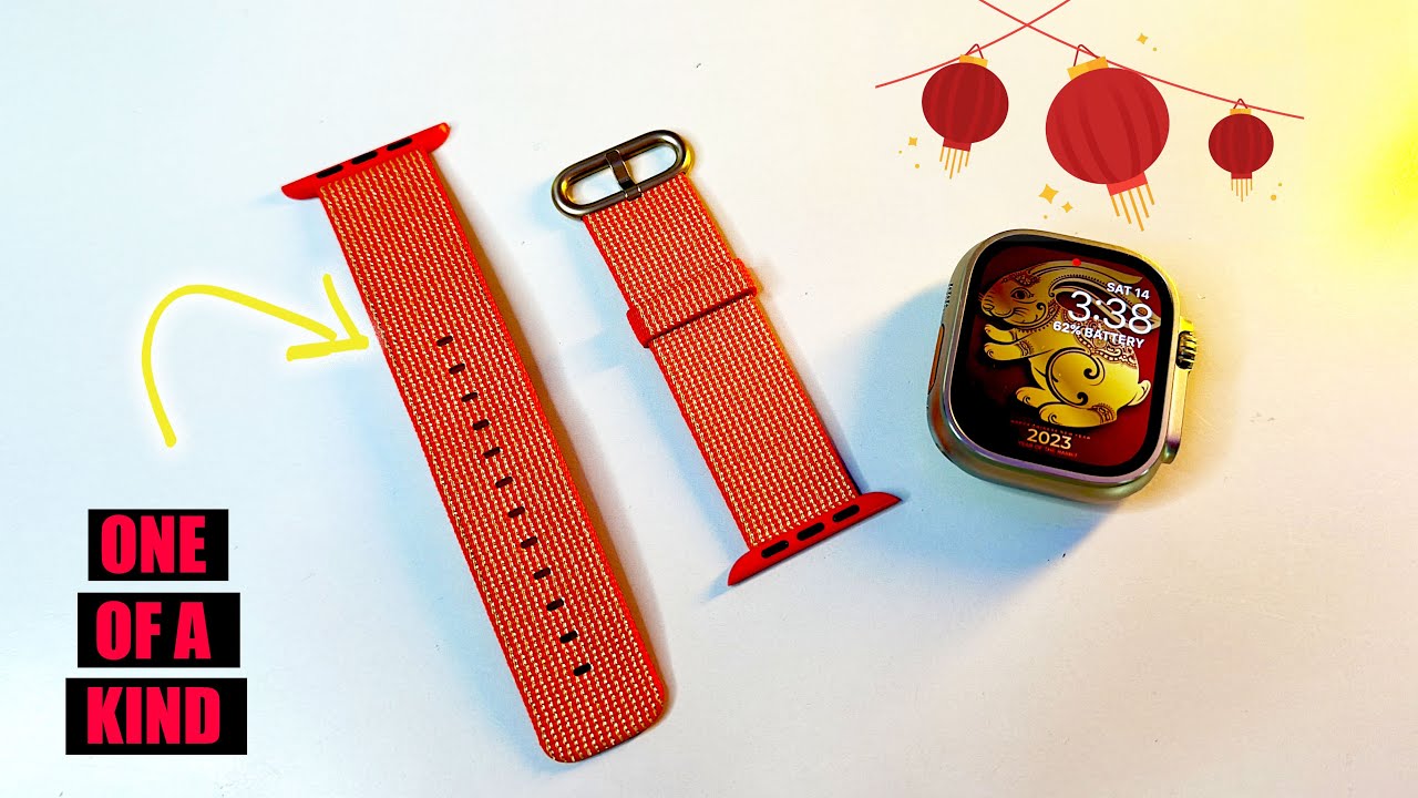 Apple Watch Chinese New Year (CNY) Woven Nylon Band | This Band is Special! | Rare Bands Ep. 4
