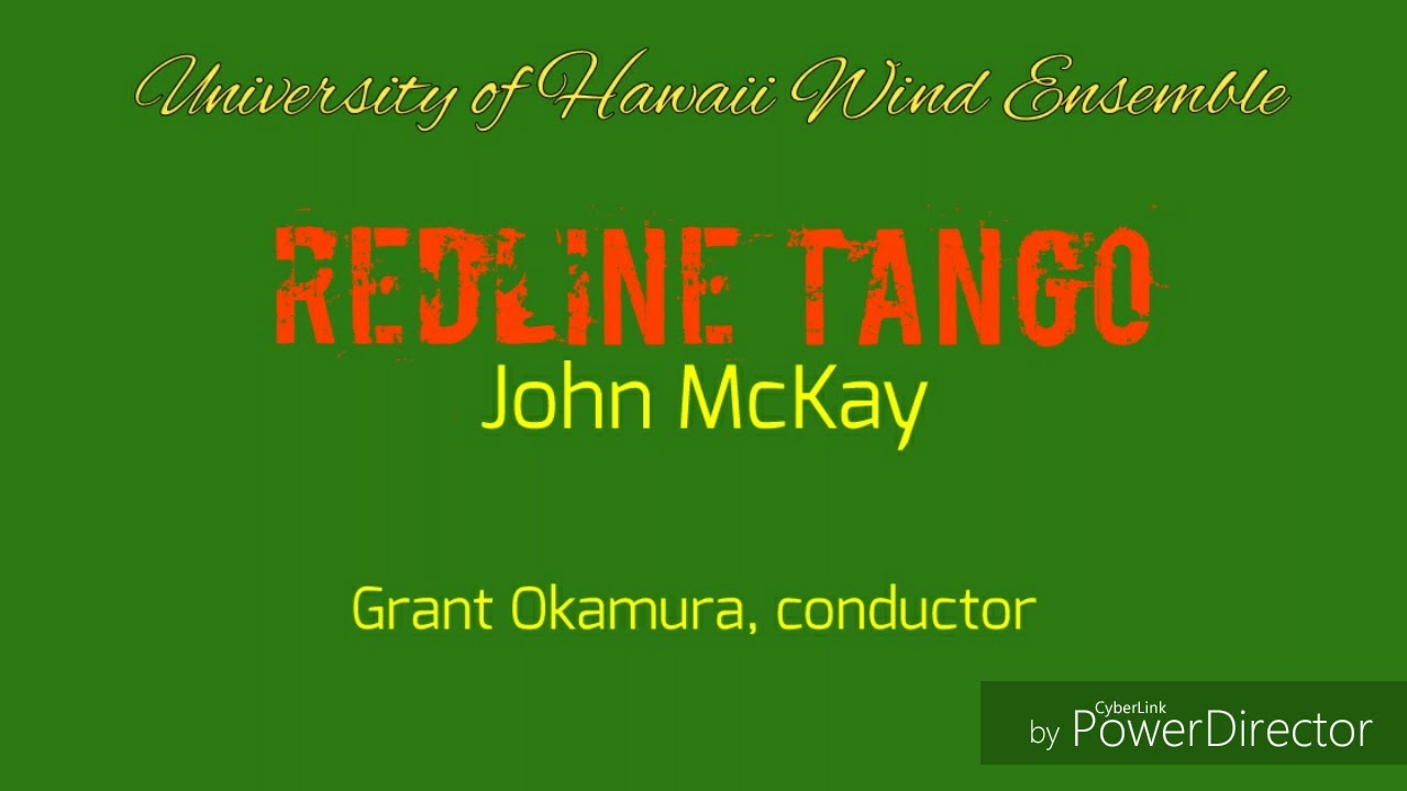 Redline Tango University of Hawaii Grant Okamura