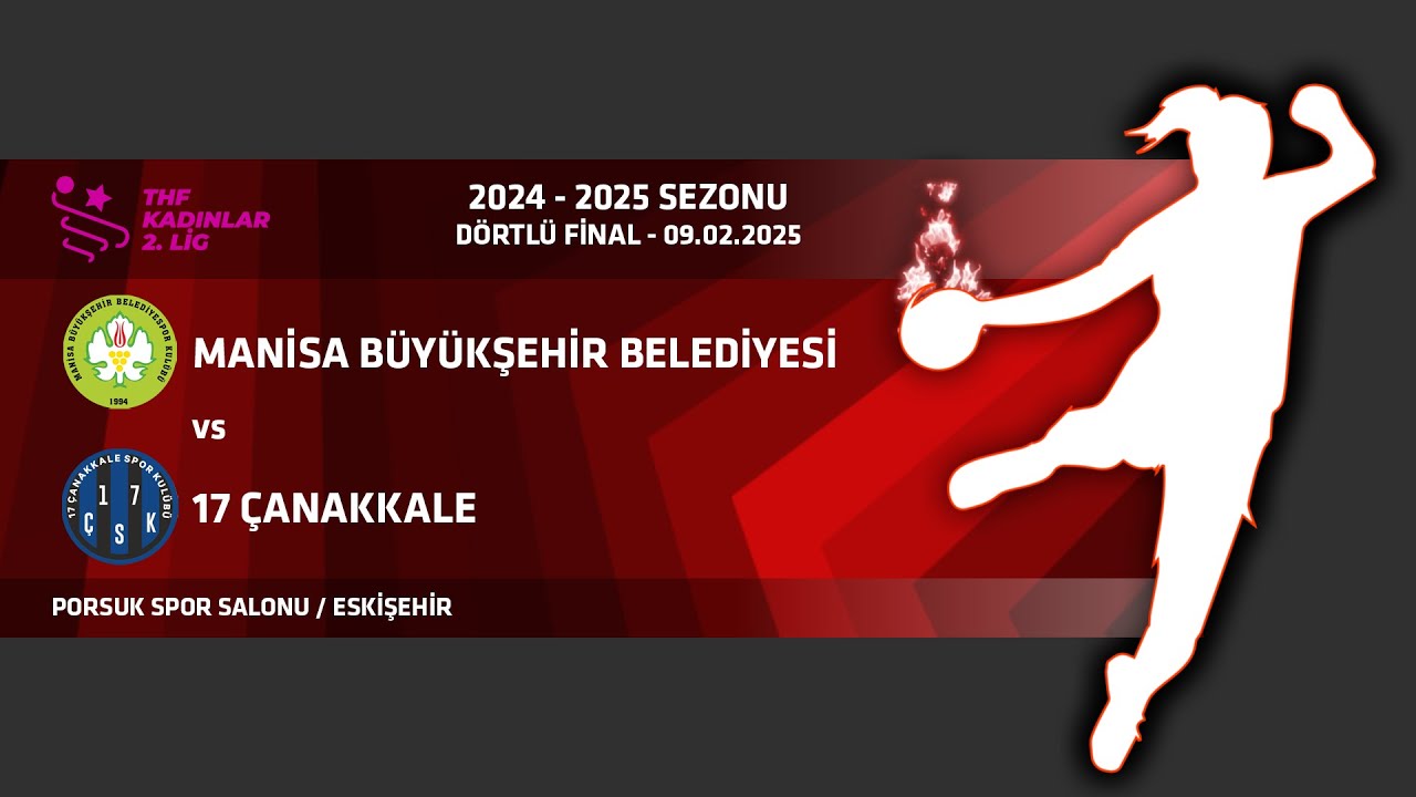 MANİSA BBSK - 17 ÇANAKKALE SPOR  | K2L Çapraz-Sıralama ve Dörtlü Final