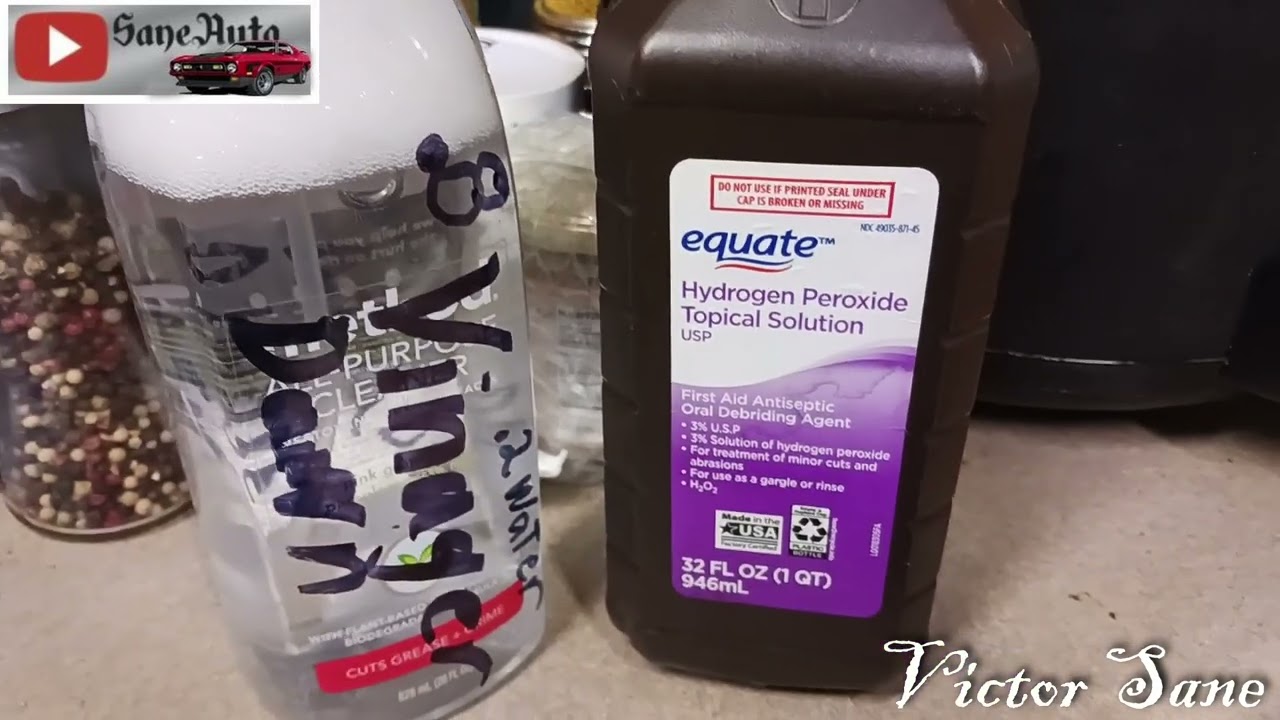 Can you clean mold with vinegar? DIY car cleaning spray