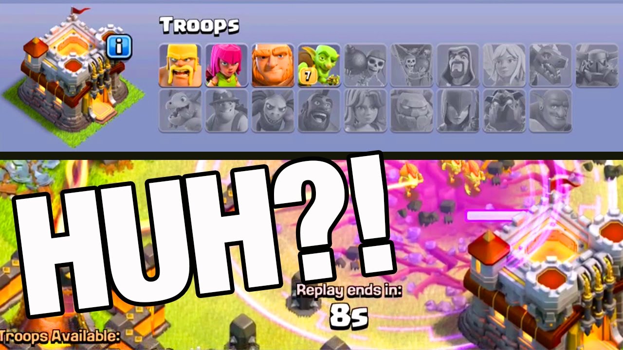 5000 Trophies, With JUST GOBLINS! Clash of Clans Legendary Player!