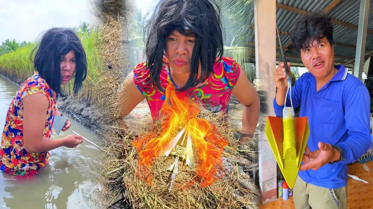 Trốn Vợ Đi Du Lịch Cùng Bobo Thái Dát Vàng và cái kết! | Trường QN 