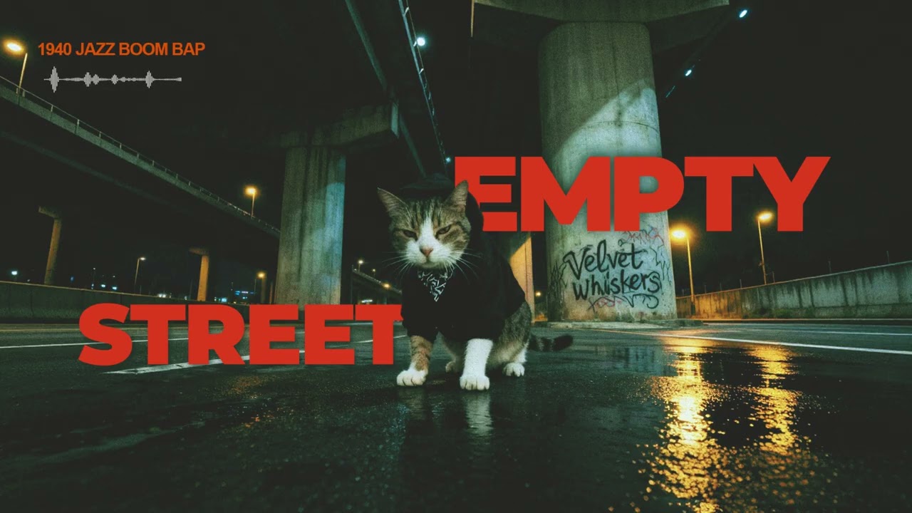 Empty Street – Vintage 1940s Jazz Boom Bap for Late Night Work & Quiet Focus