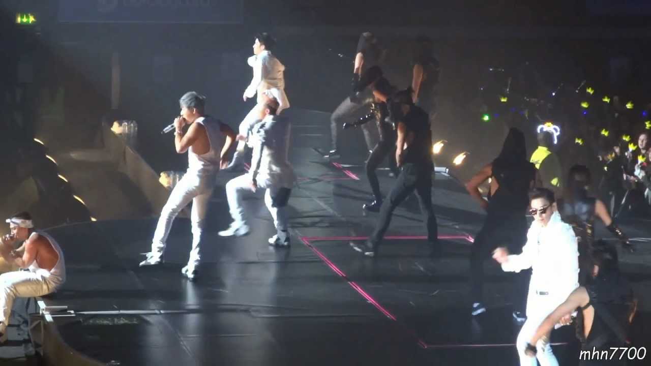[HD fancam] 121214 Big Bang/GD - greeting + Fantastic Baby @ Wembley Arena, London