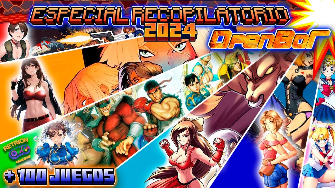 Especial Recopilatorio - Más de 100 juegos Openbor que no te puedes perder @retriontv1