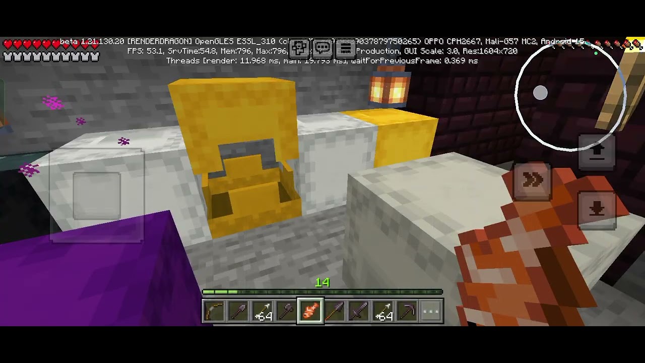 First time went to nether /so funny