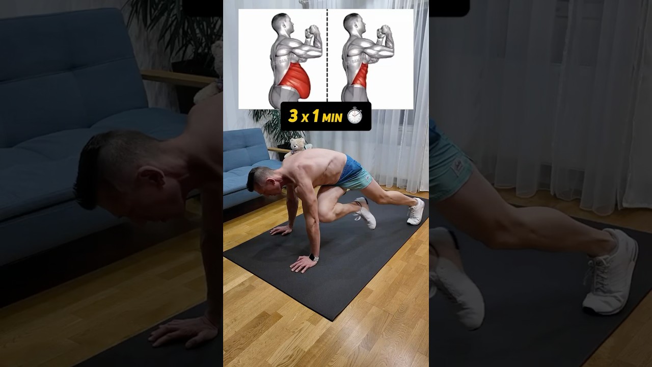 ABS on Fire! 🔥 Intense Home Core Workout You Can Do Anywhere