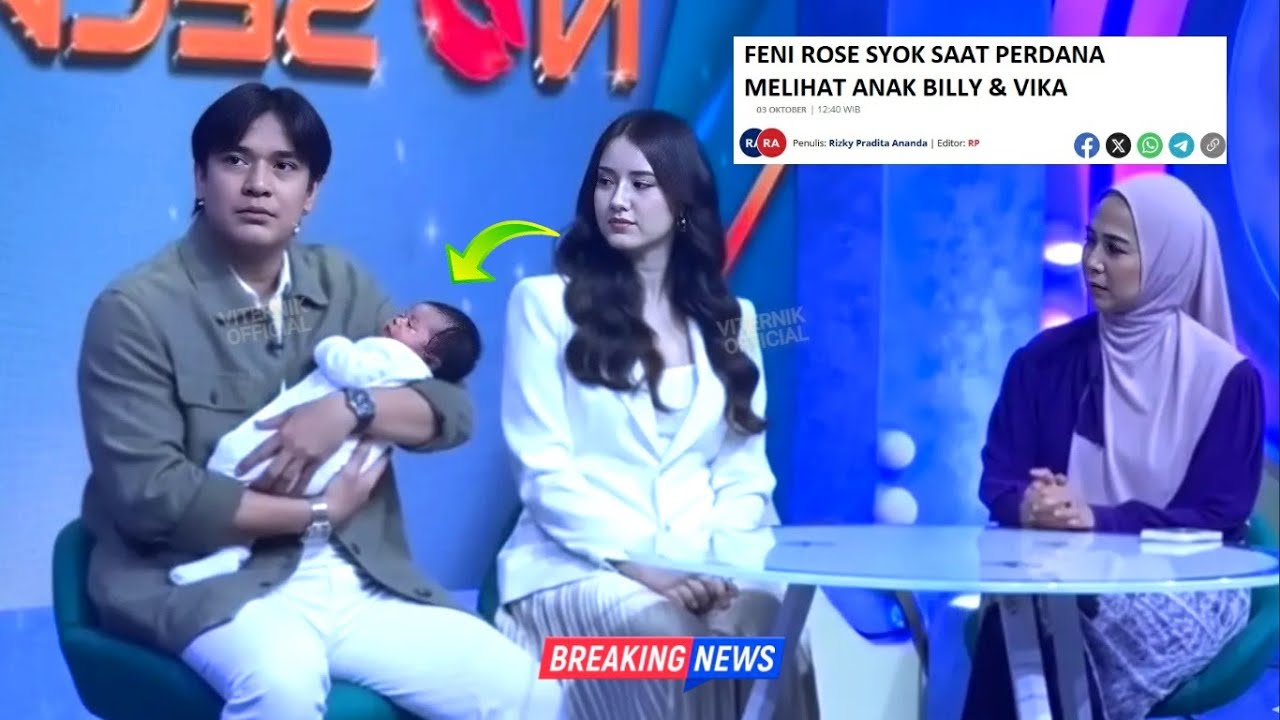 Feni Rose Kaget Lihat Perdana Anak dari Billy dan Vika Kolesnaya, Bule Banget Ya!