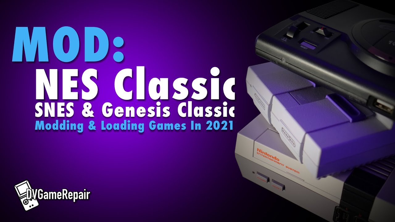 NES Classic/ SNES Classic/ Genesis Classic Mod in 2021