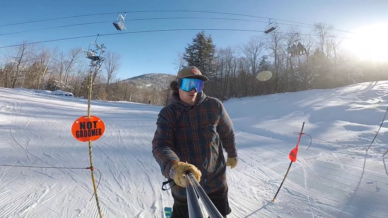 Skiing with Curtis at Attitash Mountain Resort in Bartlett NH. 1/21/23