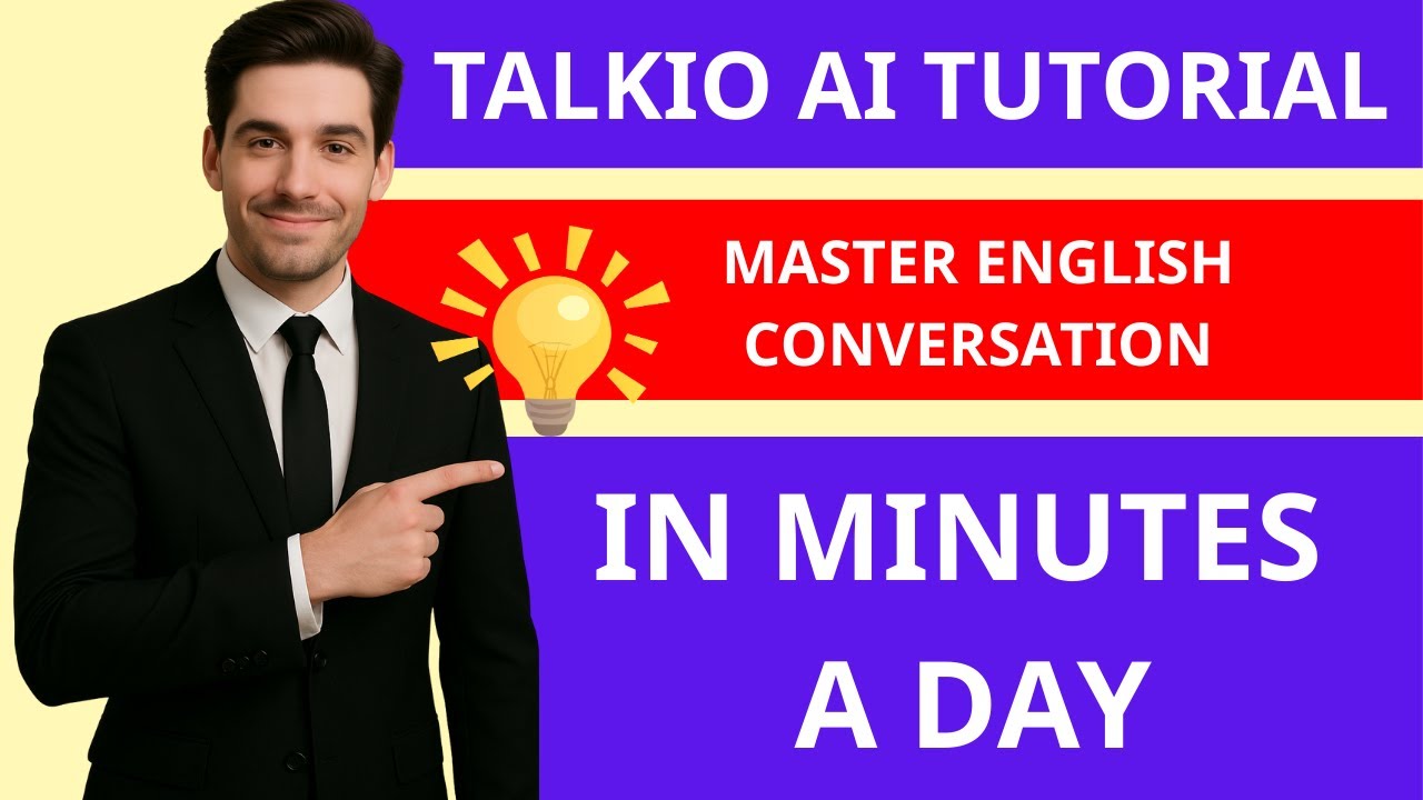 Talkio AI Tutorial | Master English Conversation in Minutes a Day