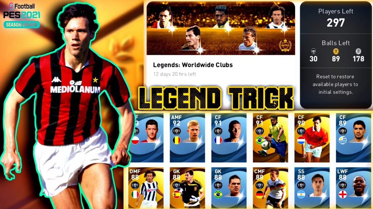 legend black ball trick in legends worldwide clubs box draw || legends worldwide box draw trick 🔥