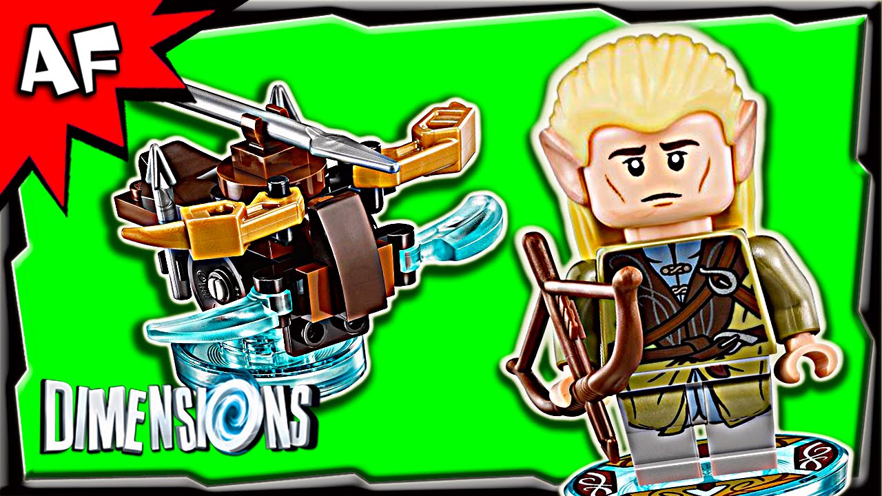 Lego Dimensions LEGOLAS Fun Pack 3-in-1 Build Review 71219