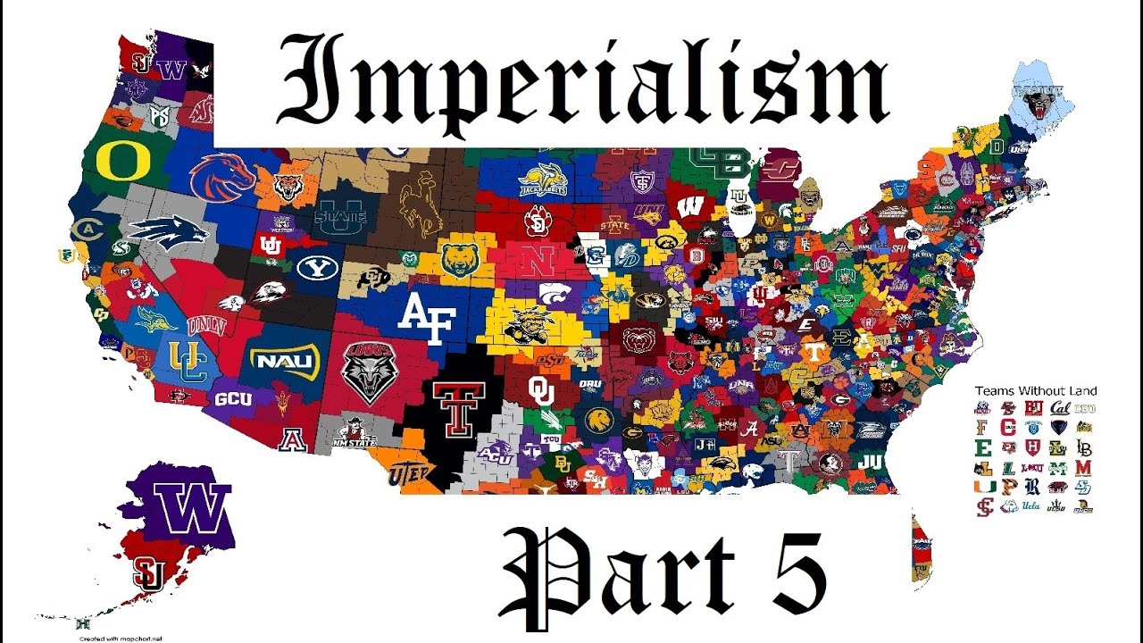 NCAA Basketball Imperialism - Part 5: Crazy Spaghetti Borders