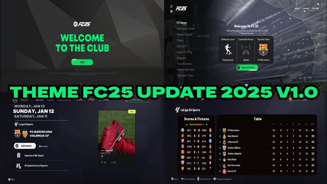 REALIS UPDATE THEME FC25 BASE DATA DAVUN/MVN V1.0