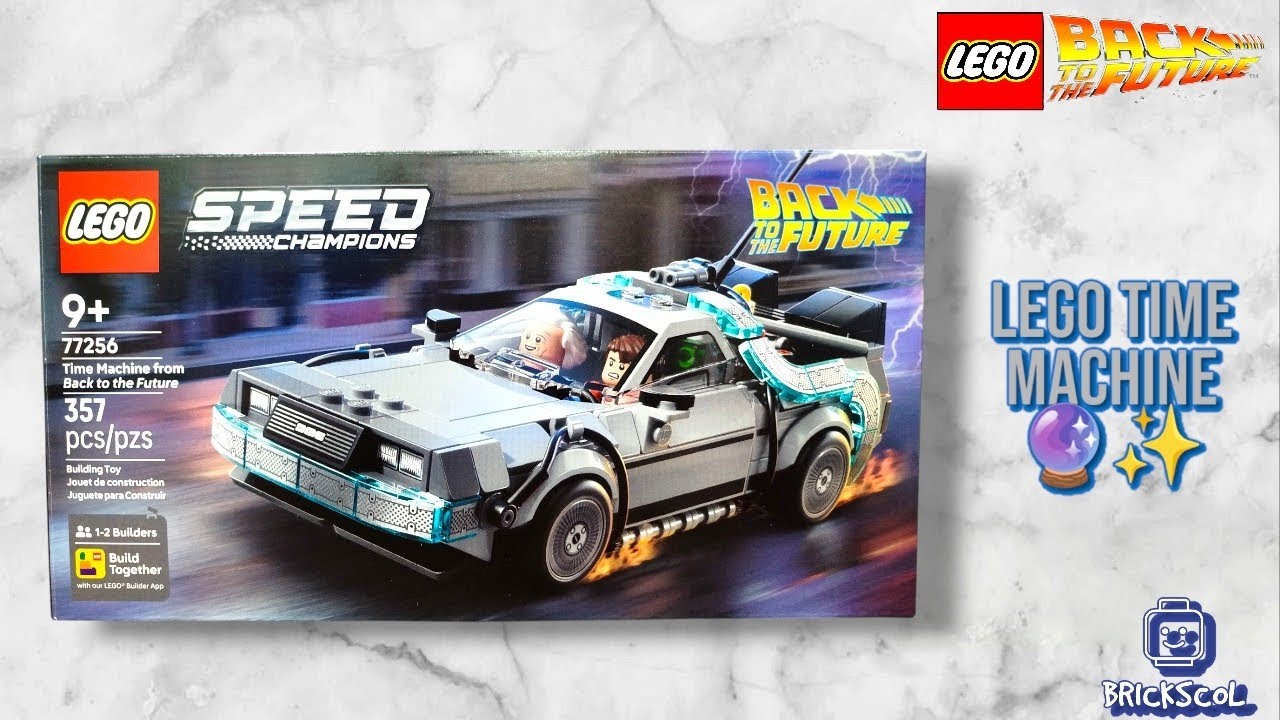 LEGO Speed champions Time machine 77256 | Construcción rápida | Volver al futuro 🔮