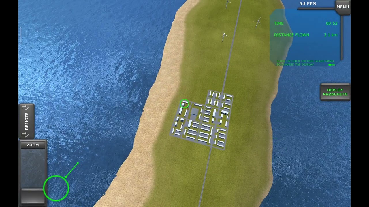 Japan airlines flight 123 - crash animation