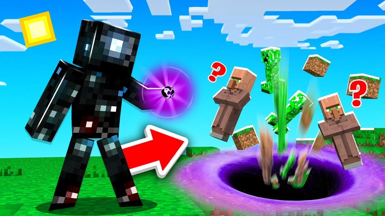 Controlling BLACK HOLES in Crazy Craft! (Minecraft)