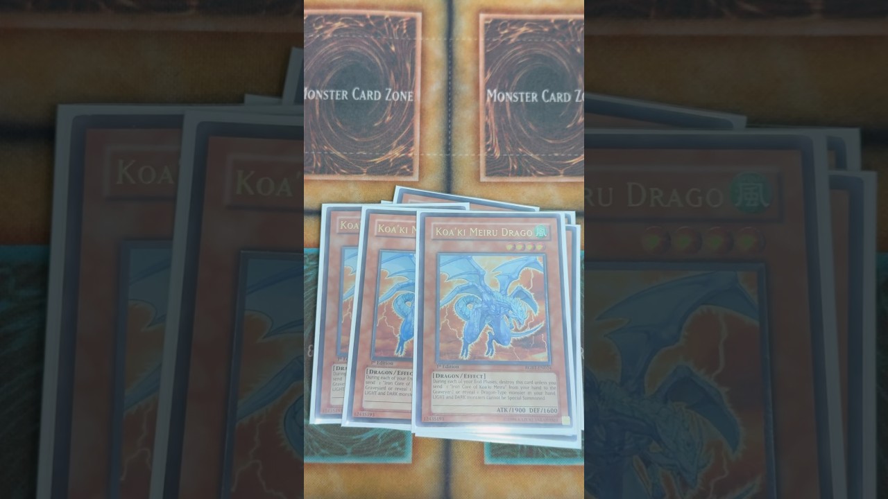 Appreciation Video - Nice Rarity Retro Deck - EP35 - Disaster Dragon - Mar 2010 (Edison) #yugioh
