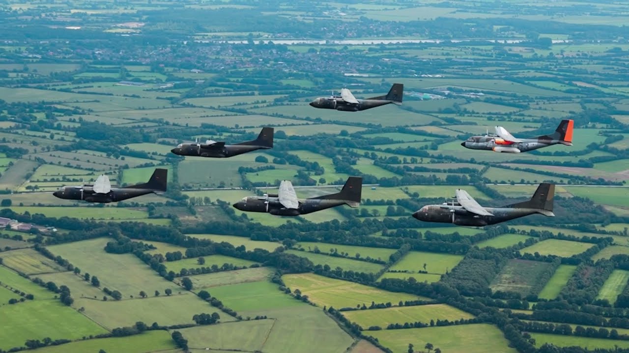 Goodbye Transall - Formation Fly-Out (2021)