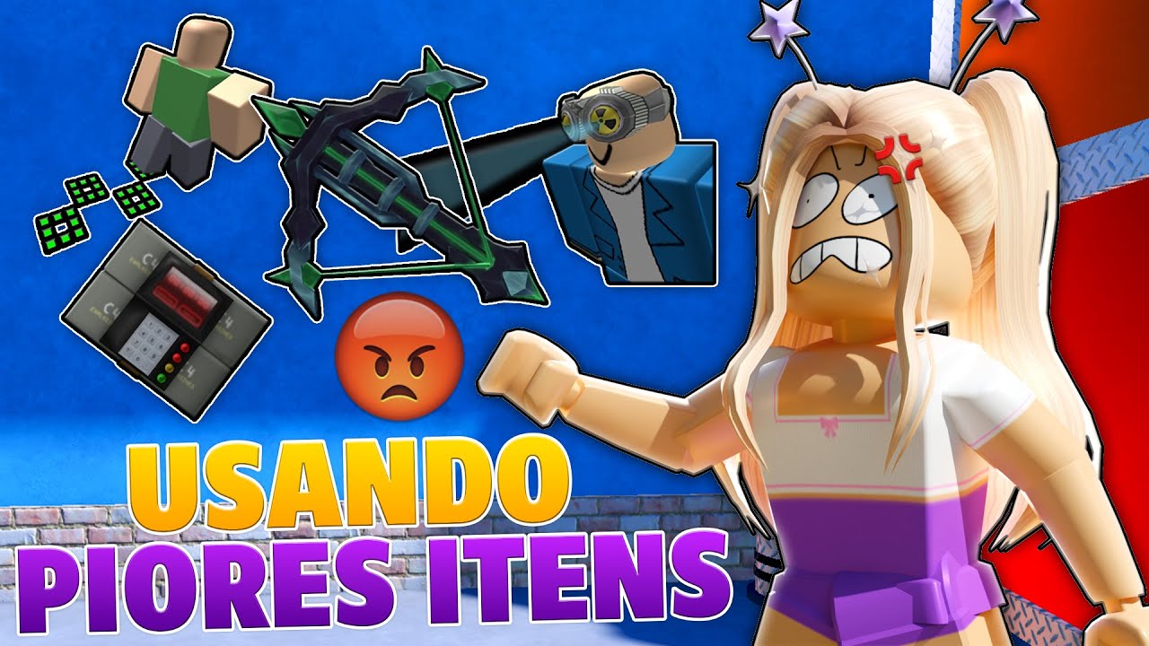 USEI OS ITENS QUE MAIS ODEIO NO MM2! OS PIORES ITENS [ROBLOX]